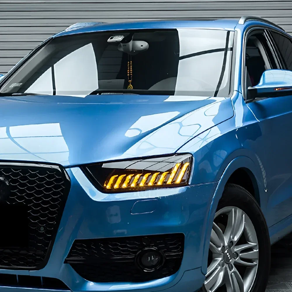 For Audi Q3 SQ3 2013-2018 Car Front lamps Upgrade Angel Eyes Style Dual Projector Lens Accessories LED Auto Headlights Assembly
For Audi Q3 SQ3 2013-2018 Car Front lamps Upgrade Angel Eyes Style Dual Projector Lens Accessories LED Auto Headlights Assembly