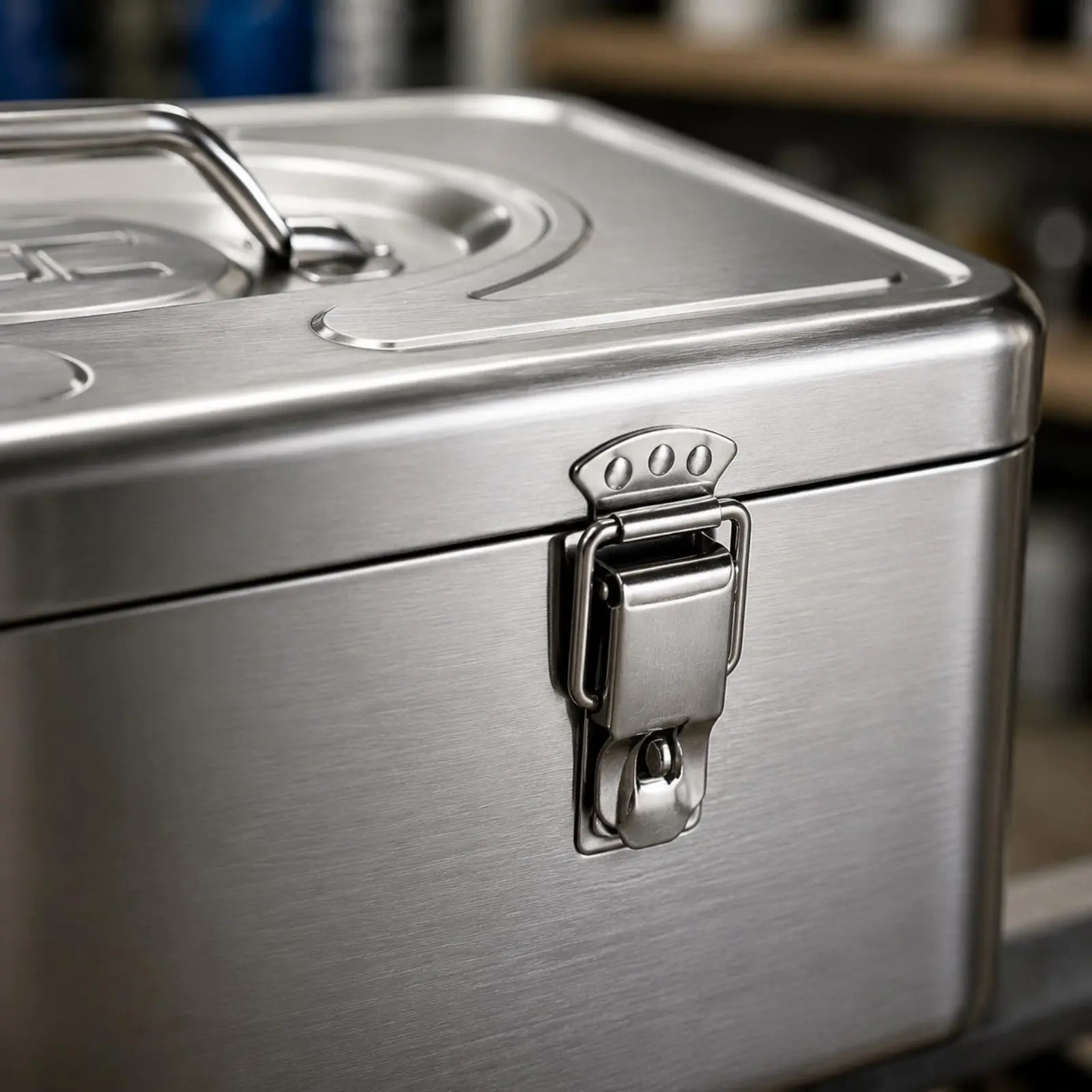 Stainless Steel Toolbox 0.8 Mm Hard-Shell Toolbox Stainless Steel Tool Case Rounded Corners Portable Tool Storage Box
Stainless Steel Toolbox 0.8 Mm Hard-Shell Toolbox Stainless Steel Tool Case Rounded Corners Portable Tool Storage Box