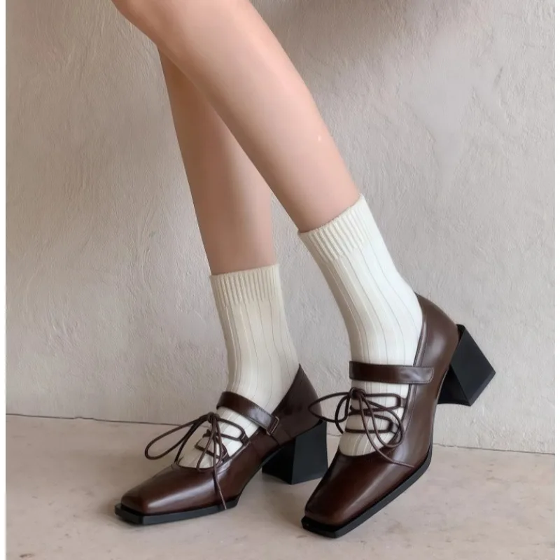 Exclusive Design Women's Shoes, Fashionable Summer New Arrivals, Dark Style,Strap,Retro Square Toe,Mary Jane,Thick Heel Sneakers
Exclusive Design Women's Shoes, Fashionable Summer New Arrivals, Dark Style,Strap,Retro Square Toe,Mary Jane,Thick Heel Sneakers