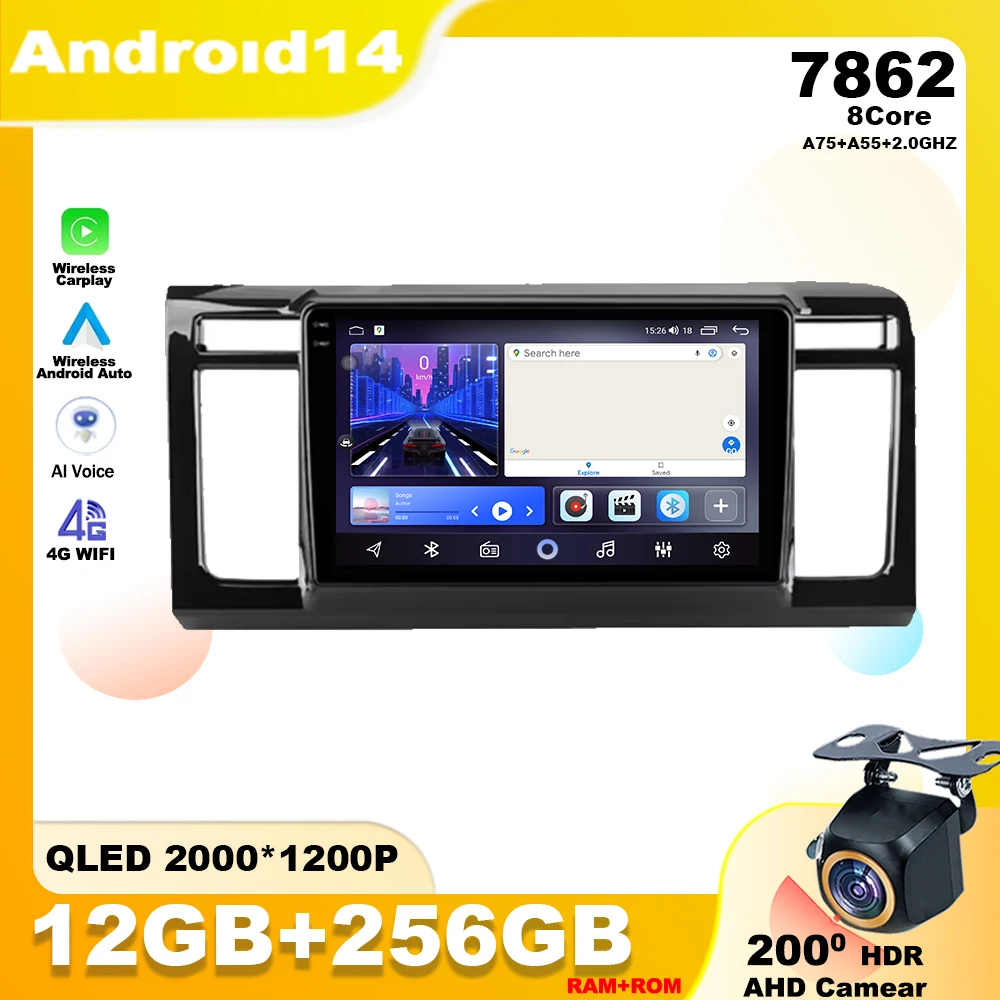 Android 14 For Honda N-WGN 2013 - 2019 Car Radio Multimedia Player Stereo Navigation GPS 4G WIFI Carplay QLED Screen Head Unit
Android 14 For Honda N-WGN 2013 - 2019 Car Radio Multimedia Player Stereo Navigation GPS 4G WIFI Carplay QLED Screen Head Unit