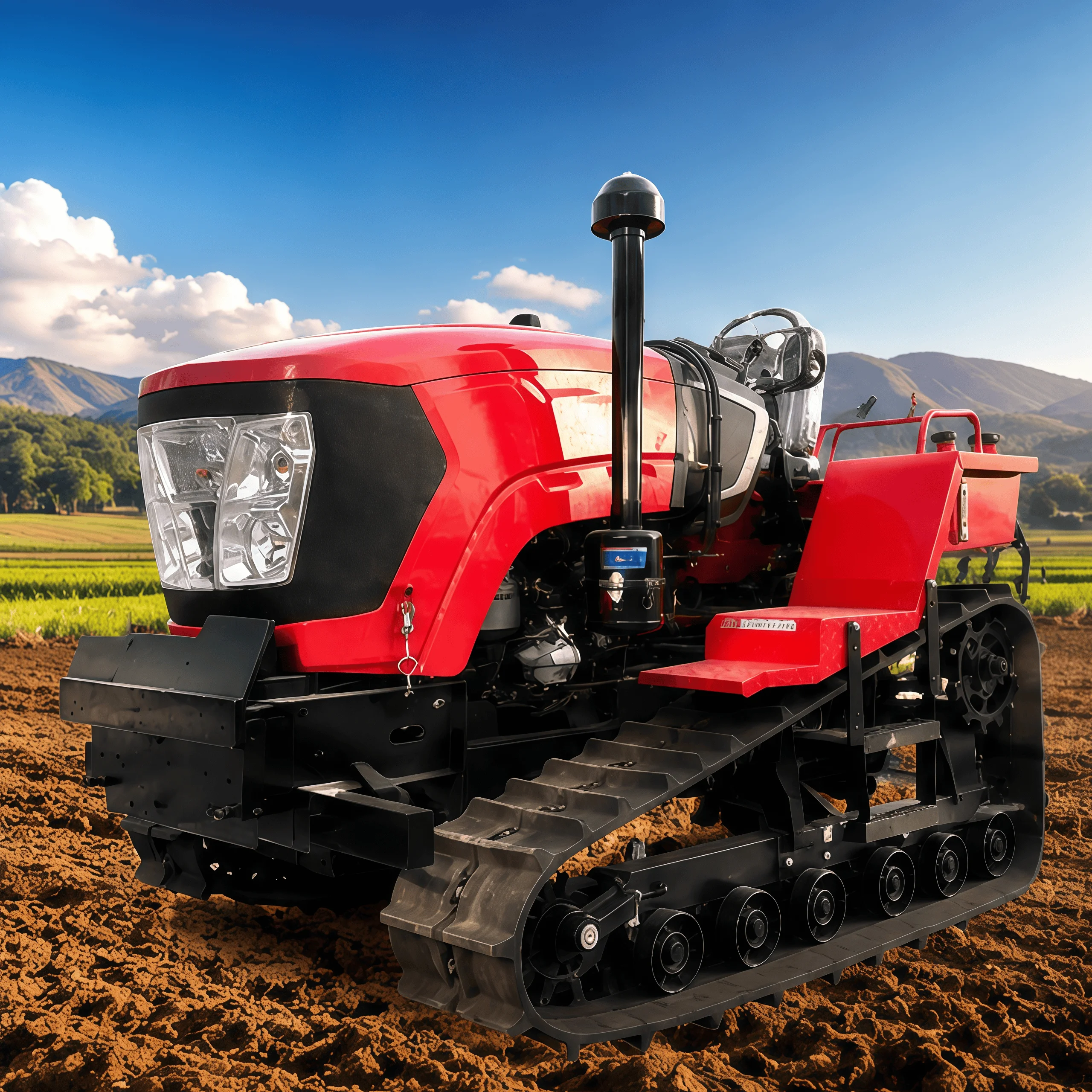 Custom Crawler Tractor Farm Agricultural Track Tractor 35HP 50HP Mini Crawler Tractor for Paddy Field Farm Use
Custom Crawler Tractor Farm Agricultural Track Tractor 35HP 50HP Mini Crawler Tractor for Paddy Field Farm Use