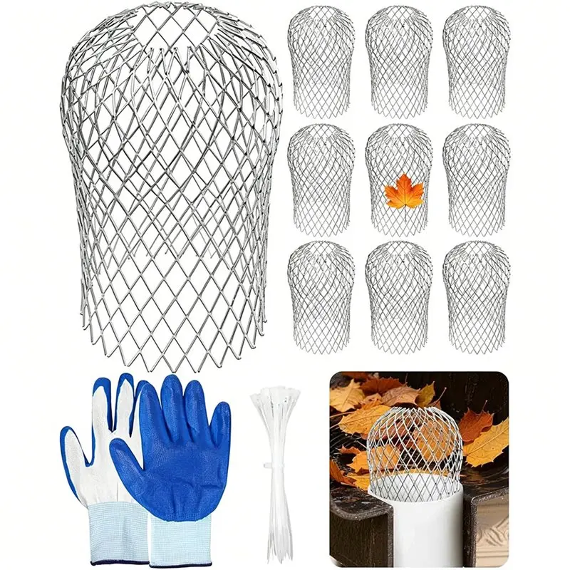 A25F-Gutter Downspout Guard,Downspout Filter Strainers Gutter Leaf Block For 2-4IN Downspouts,For Roof Yard Drainage
A25F-Gutter Downspout Guard,Downspout Filter Strainers Gutter Leaf Block For 2-4IN Downspouts,For Roof Yard Drainage