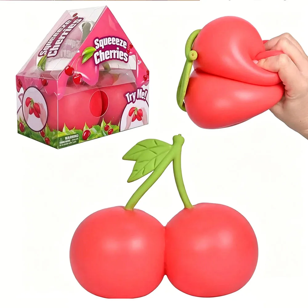 Squeeze Cherries Squeezy Stress Relief Sensory ornament Slow Rebound Fidget For Adults Anxiety Relieve Relaxing Entertainment
Squeeze Cherries Squeezy Stress Relief Sensory ornament Slow Rebound Fidget For Adults Anxiety Relieve Relaxing Entertainment