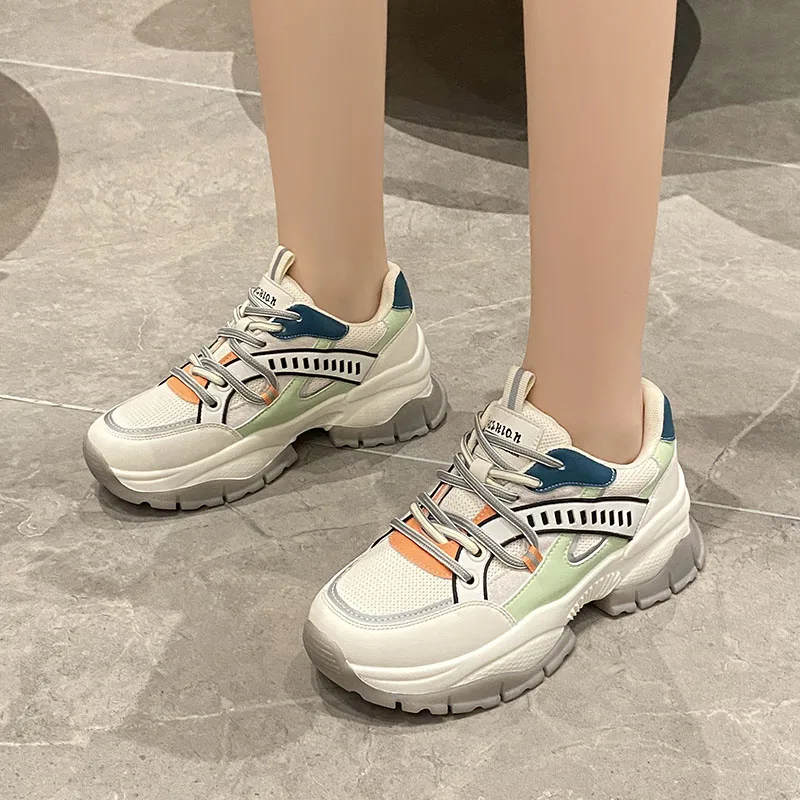 2022 Shoes Women In Spring Fall New Mesh Shoes Breathable Stripes Hit Color White Sports Walking Running Women's Shoes
2022 Shoes Women In Spring Fall New Mesh Shoes Breathable Stripes Hit Color White Sports Walking Running Women's Shoes