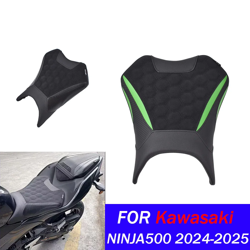 For Kawasaki Ninja 500 2024 2025 Front Rider Rear Passenger Seat Cover Motorcycle Cowl Fairing Pillion Solo Seat Cushion Pad
For Kawasaki Ninja 500 2024 2025 Front Rider Rear Passenger Seat Cover Motorcycle Cowl Fairing Pillion Solo Seat Cushion Pad 
