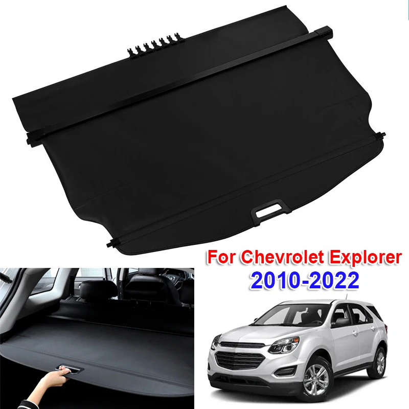 Black Car Rear Trunk Cargo Cover Luggage Security Shield for Chevrolet Explorer 2010-2022
Black Car Rear Trunk Cargo Cover Luggage Security Shield for Chevrolet Explorer 2010-2022