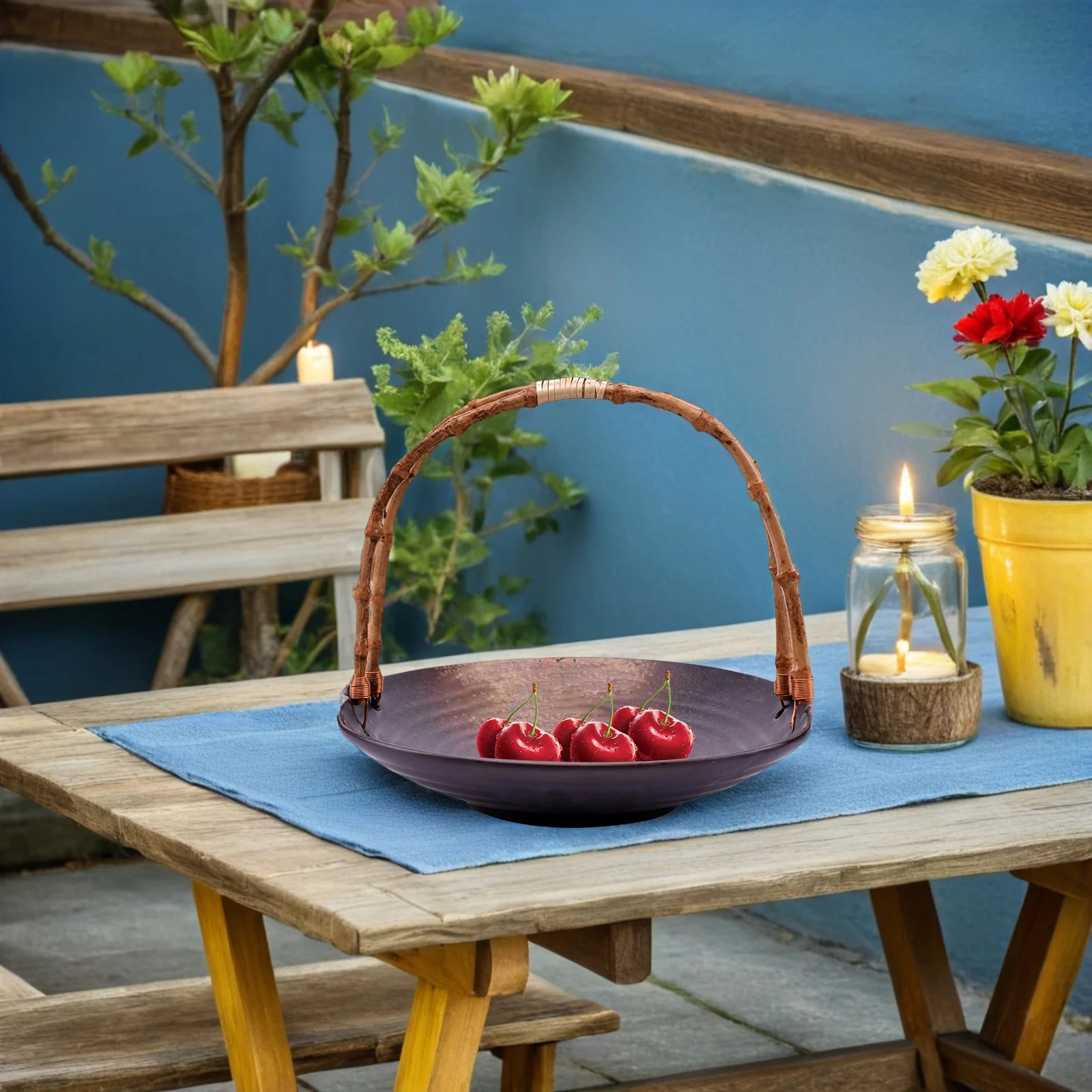 Handwoven Rattan Tray Handle Versatile Hanging Replacement for Sushi Plate Fruit Bowl Serving Platter Kitchen Bamboo Bowl Handle
Handwoven Rattan Tray Handle Versatile Hanging Replacement for Sushi Plate Fruit Bowl Serving Platter Kitchen Bamboo Bowl Handle