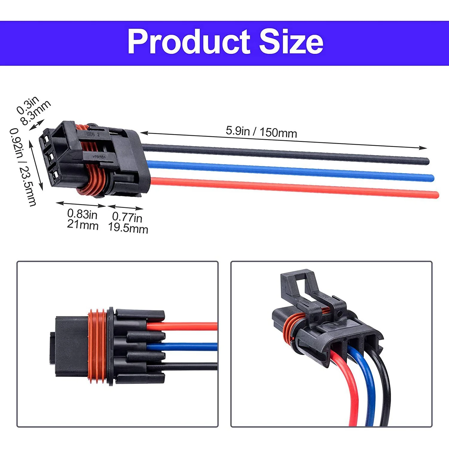 Импульсный разъем питания, разъем-косичка, жгут питания для Polaris Ranger XP1000, RZR RS1 и General 2018-2021
Импульсный разъем питания, разъем-косичка, жгут питания для Polaris Ranger XP1000, RZR RS1 и General 2018-2021