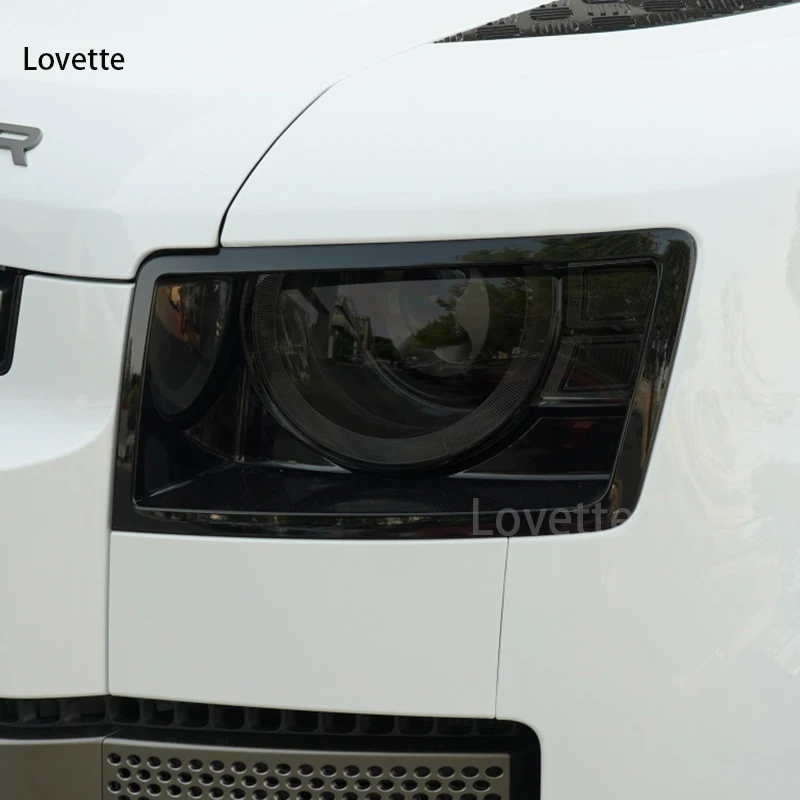 For Land Rover Defender 2020-Present Car Headlight Protective Film Restoration Transparent Black TPU Sticker Accessories
For Land Rover Defender 2020-Present Car Headlight Protective Film Restoration Transparent Black TPU Sticker Accessories