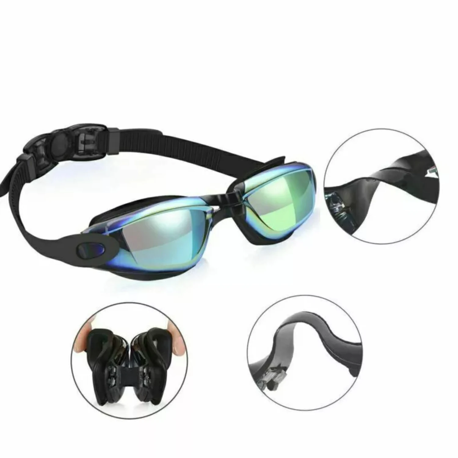 Adjustable Anti Fog Swimming Goggles for Men Women Adult Swimming glasses Swim eyewear Mouth valve for snorkling Water glasses
Adjustable Anti Fog Swimming Goggles for Men Women Adult Swimming glasses Swim eyewear Mouth valve for snorkling Water glasses