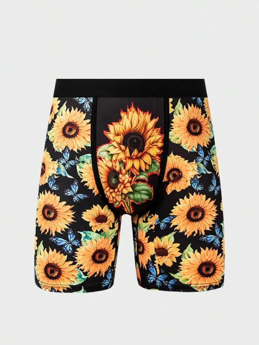 Mens Sunflower And Butterfly Print Boxer Briefs
Mens Sunflower And Butterfly Print Boxer Briefs