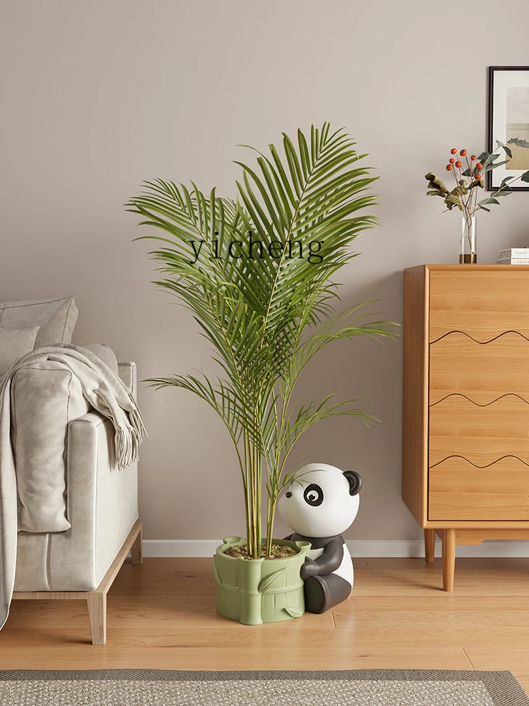 4-10 Creative Panda Large Floor Vase Simulation Greenery Decoration Home Living Room Decoration Indoor Potted Plant
4-10 Creative Panda Large Floor Vase Simulation Greenery Decoration Home Living Room Decoration Indoor Potted Plant