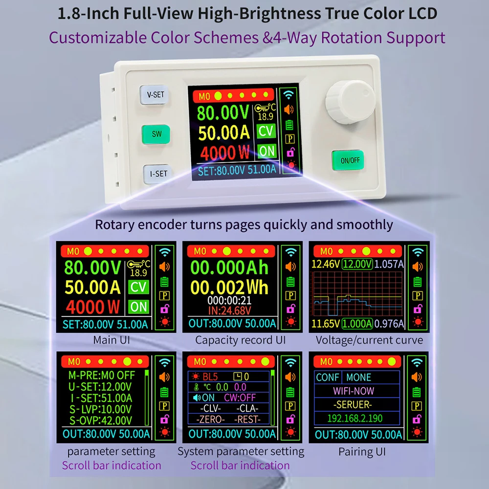 Модуль понижающего преобразователя напряжения XY6530S XY6550S с ЧПУ, регулируемый, постоянное напряжение, постоянный ток, 2000 Вт, 3250 Вт
Модуль понижающего преобразователя напряжения XY6530S XY6550S с ЧПУ, регулируемый, постоянное напряжение, постоянный ток, 2000 Вт, 3250 Вт