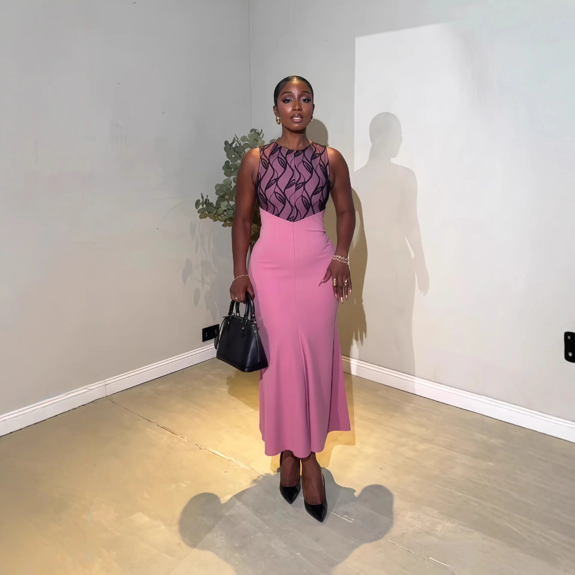 Women's 2026 Autumn New Sleeveless Round Neck Slim Fit Patchwork Long Elegant Dress
Women's 2026 Autumn New Sleeveless Round Neck Slim Fit Patchwork Long Elegant Dress