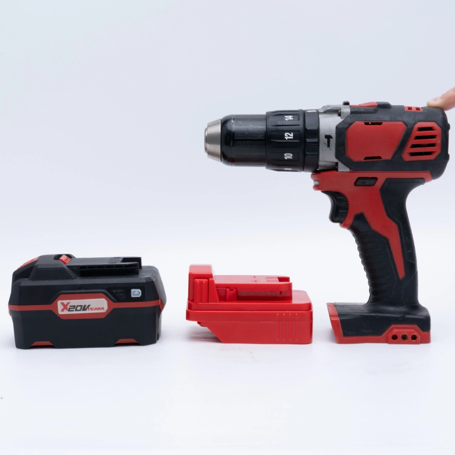 Adapter for Milwaukee 18V Li-Ion Tool Converter to Lidl Parkside X20V LI-Ion Battery Adapter Power Tool Accessories(NO Battery)
Adapter for Milwaukee 18V Li-Ion Tool Converter to Lidl Parkside X20V LI-Ion Battery Adapter Power Tool Accessories(NO Battery)