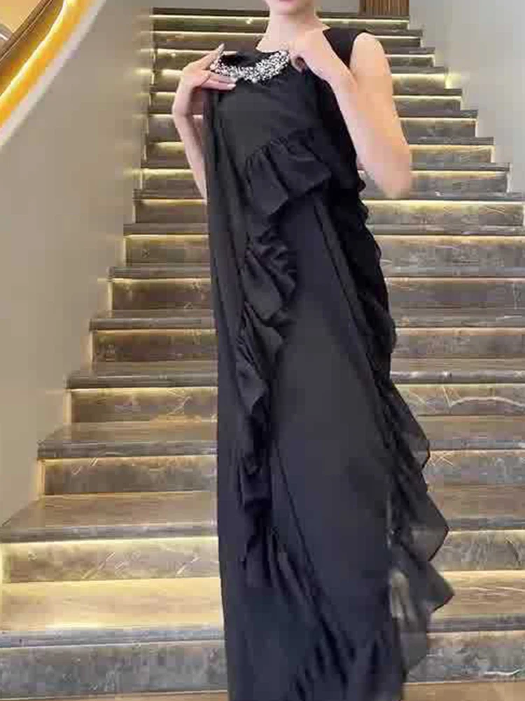 Elegant Irregular Women Slim Evening Dress Sets Temperament High Waist Solid Outfit Leisure Simple Ruffles Shawl&Long Dress Sets
Elegant Irregular Women Slim Evening Dress Sets Temperament High Waist Solid Outfit Leisure Simple Ruffles Shawl&Long Dress Sets