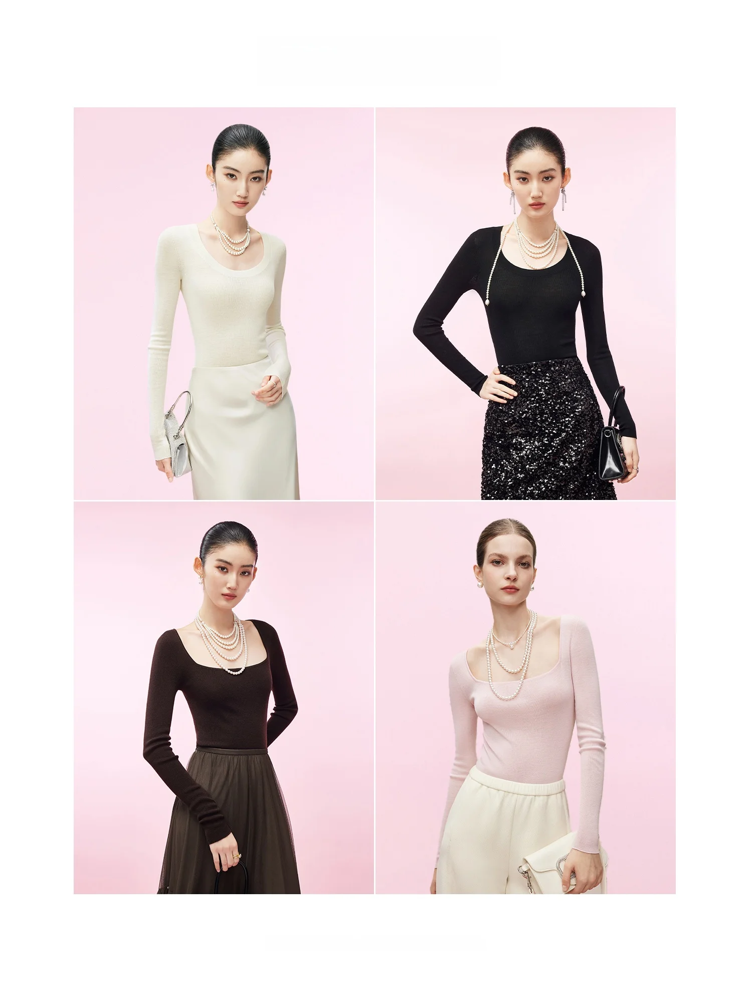 MandyZhang mat Yangzi Wool 00% Camere Knitted Sweater Women's Sl Inteated Base irt Casual Sle Soft Fabr...
MandyZhang mat Yangzi Wool 00% Camere Knitted Sweater Women's Sl Inteated Base irt Casual Sle Soft Fabr...