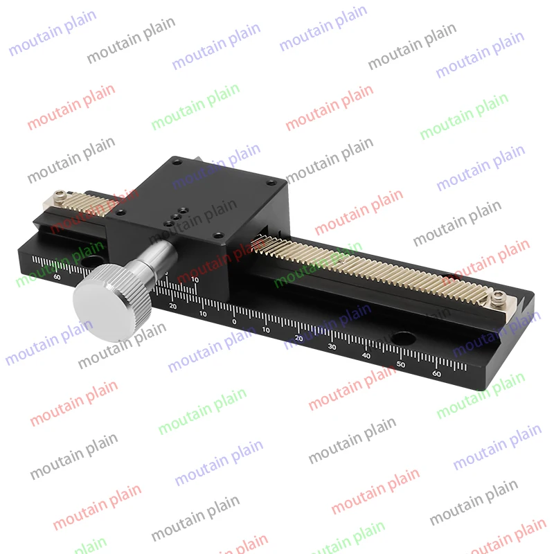 X-axis displacement platform LWX40/25/60-100 long stroke dovetail gear rack type manual fine-tuning slide
X-axis displacement platform LWX40/25/60-100 long stroke dovetail gear rack type manual fine-tuning slide