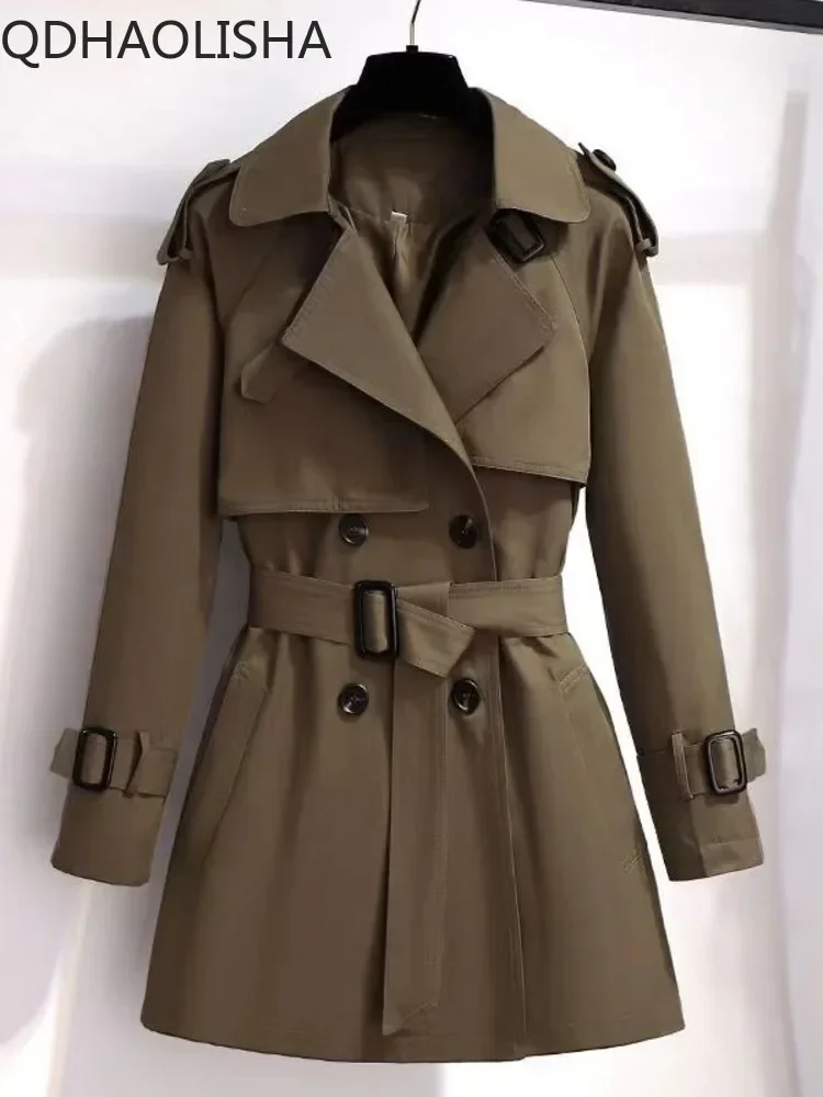 Trench Coats for Women Spring New in Vintage Elegant Woman Clothes Korean Fashion Double Breasted Loose Streetwear Short Jacket
Trench Coats for Women Spring New in Vintage Elegant Woman Clothes Korean Fashion Double Breasted Loose Streetwear Short Jacket