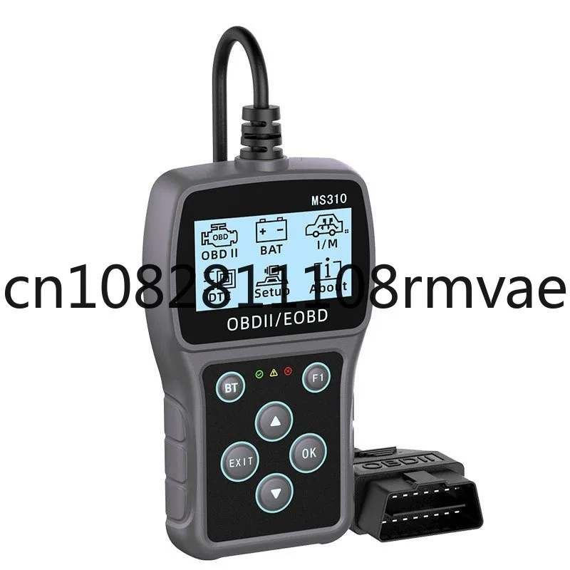 Сканер OBD2, автомобильный детектор неисправностей, диагностический прибор OBD, обнаружение батареи MS310
Сканер OBD2, автомобильный детектор неисправностей, диагностический прибор OBD, обнаружение батареи MS310
