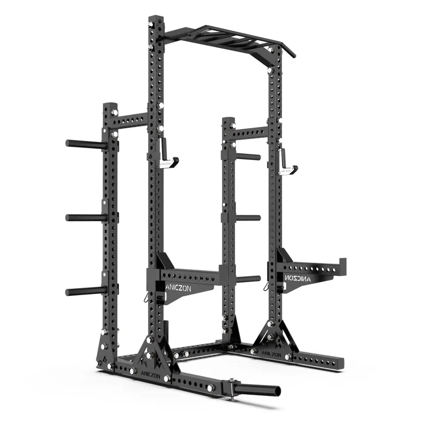Commercial Gym Equipment Heavy-Duty Strength Training Power Weightlifting Half Squat Rack 
Commercial Gym Equipment Heavy-Duty Strength Training Power Weightlifting Half Squat Rack