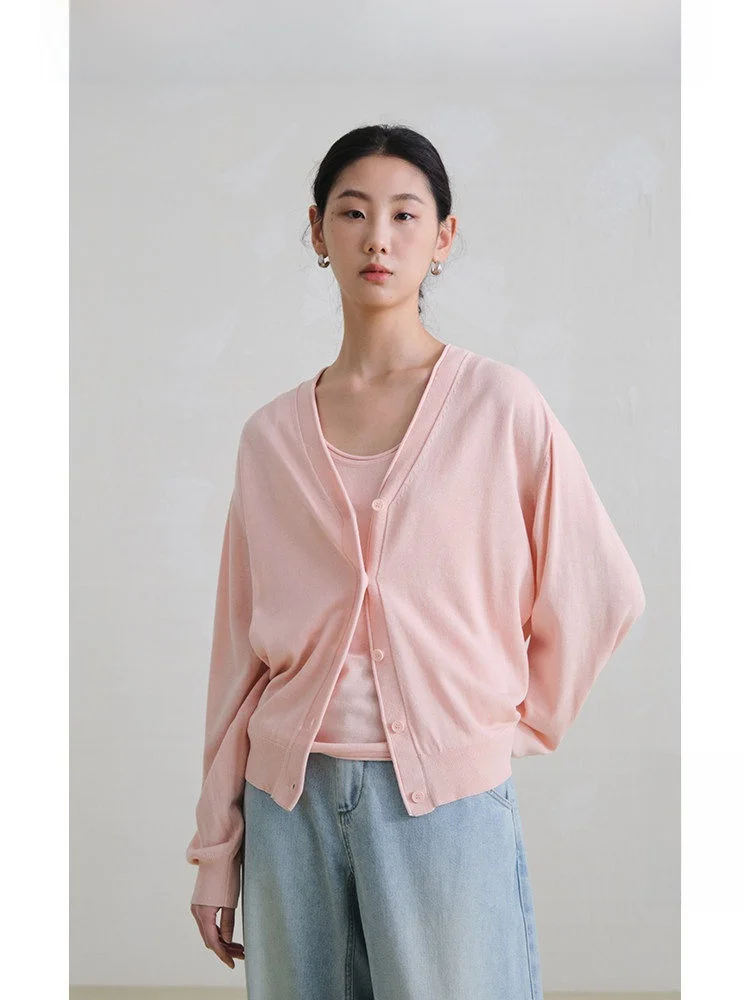 Ltyp Travel Original Linen Lyocell Cuffed Knitted Cardigan Casual Color Sun Protection Loose Fit Women's Top
Ltyp Travel Original Linen Lyocell Cuffed Knitted Cardigan Casual Color Sun Protection Loose Fit Women's Top