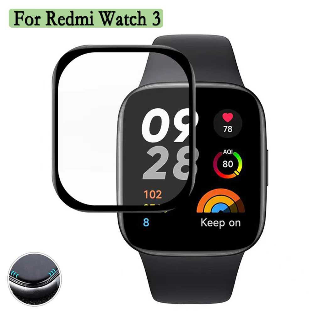 Пленка для часов Redmi Watch 3 3D, изогнутая композитная пленка, защитные пленки для экрана, 1/3/5 шт., защитные пленки, аксессуары для ремешка часов
Пленка для часов Redmi Watch 3 3D, изогнутая композитная пленка, защитные пленки для экрана, 1/3/5 шт., защитные пленки, аксессуары для ремешка часов
