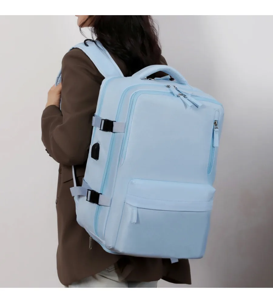 Computer Travel Backpack Multifunctional USB Charging Backpack Backpack Large Capacity Multi-layer Storage
Computer Travel Backpack Multifunctional USB Charging Backpack Backpack Large Capacity Multi-layer Storage