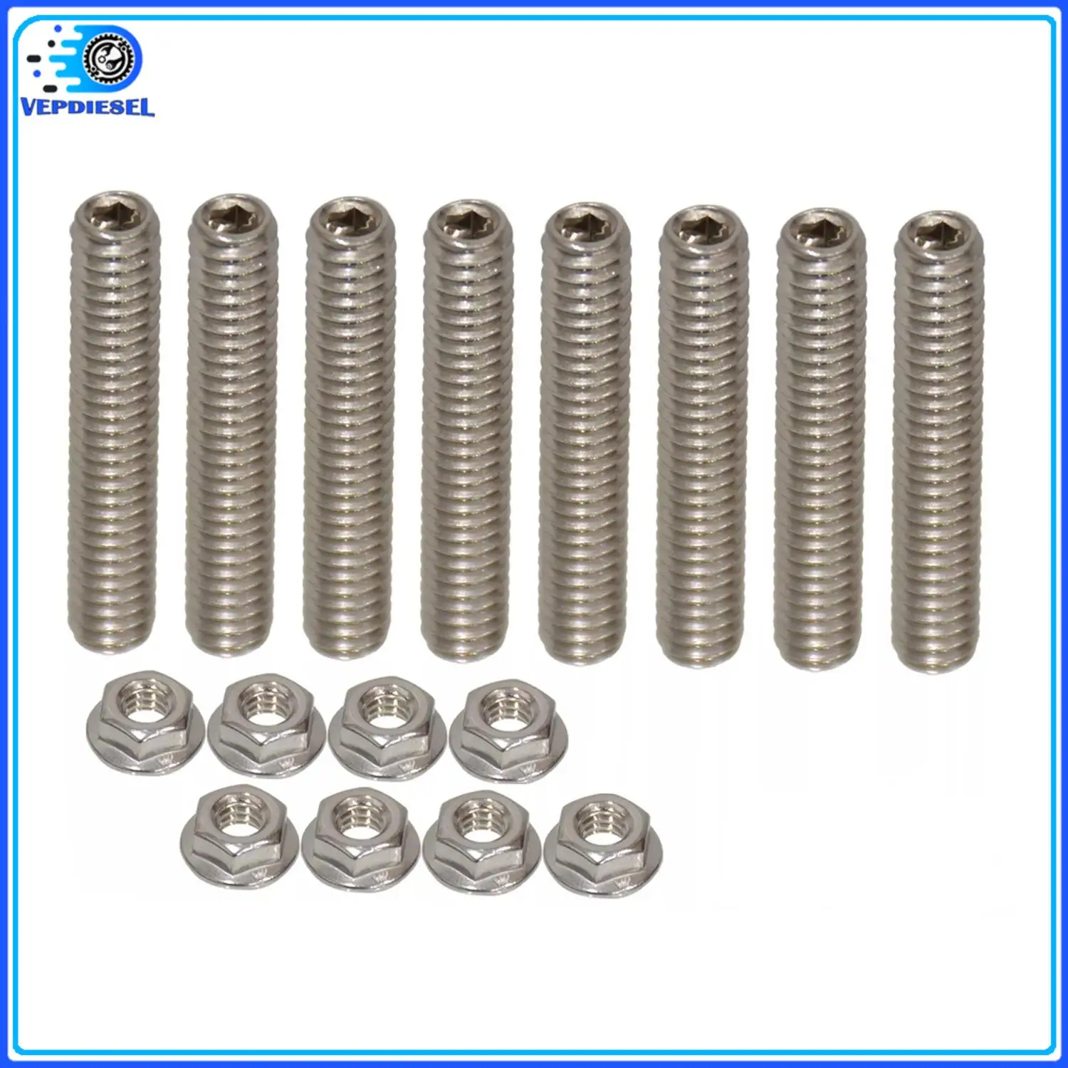 8 шт. комплект шпилек крышки клапана SBC, болты из нержавеющей стали 1/4 "-20x 1 1/2" для небольшого блока Chevy 283 327 350 400, автомобильные аксессуары
8 шт. комплект шпилек крышки клапана SBC, болты из нержавеющей стали 1/4 "-20x 1 1/2" для небольшого блока Chevy 283 327 350 400, автомобильные аксессуары