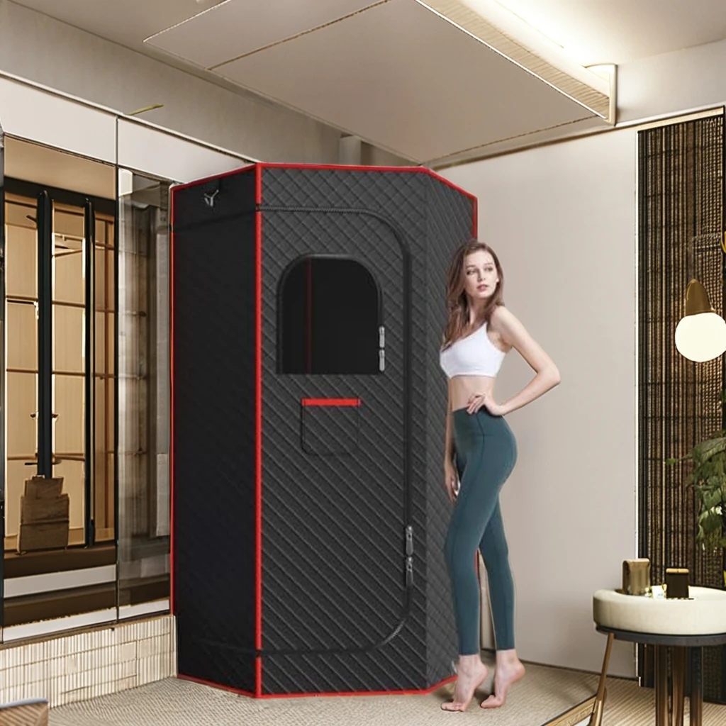 Portable Home Wet Steam Sauna Box 2.6L Acrylic Steamer Chair with Remote Control Modern Home Sauna Tent Design Wet Steam Therapy
Portable Home Wet Steam Sauna Box 2.6L Acrylic Steamer Chair with Remote Control Modern Home Sauna Tent Design Wet Steam Therapy