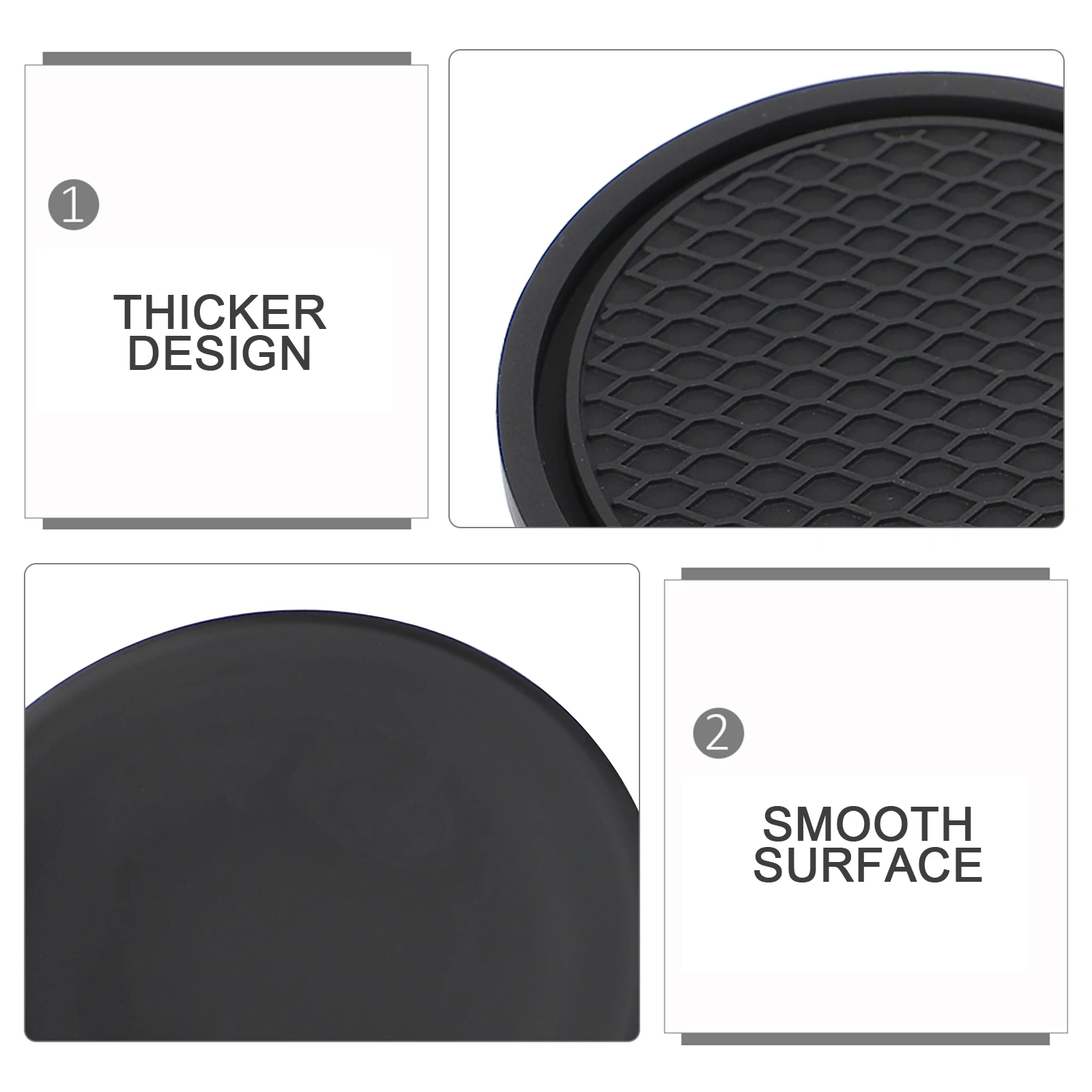 10Pcs Heat Insulation Cup Coasters Non-Slip Round Car Mats for Drink Holders Auto Accessories Cup Pads Sturdy PVC Waterproof
10Pcs Heat Insulation Cup Coasters Non-Slip Round Car Mats for Drink Holders Auto Accessories Cup Pads Sturdy PVC Waterproof