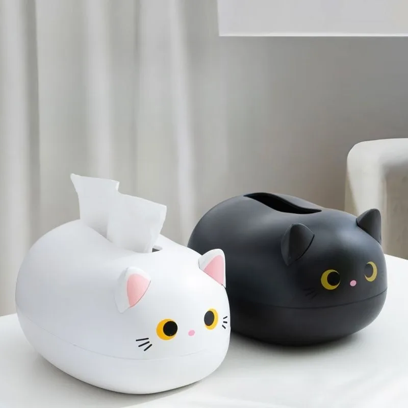 Kawaii Cat Tissue Box Multifunctional Storage Livingroom Napkin Storage Box Kitchen Paper Container Desktop Toilet Paper Holder
Kawaii Cat Tissue Box Multifunctional Storage Livingroom Napkin Storage Box Kitchen Paper Container Desktop Toilet Paper Holder