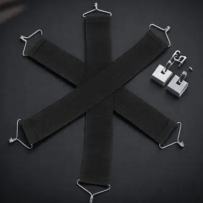 3pcs Reinforcement Belt Lounge Chair Strap Replacement Black Repair Kit Anti Break Belts Camping Chair Patio Fixing Straps
3pcs Reinforcement Belt Lounge Chair Strap Replacement Black Repair Kit Anti Break Belts Camping Chair Patio Fixing Straps