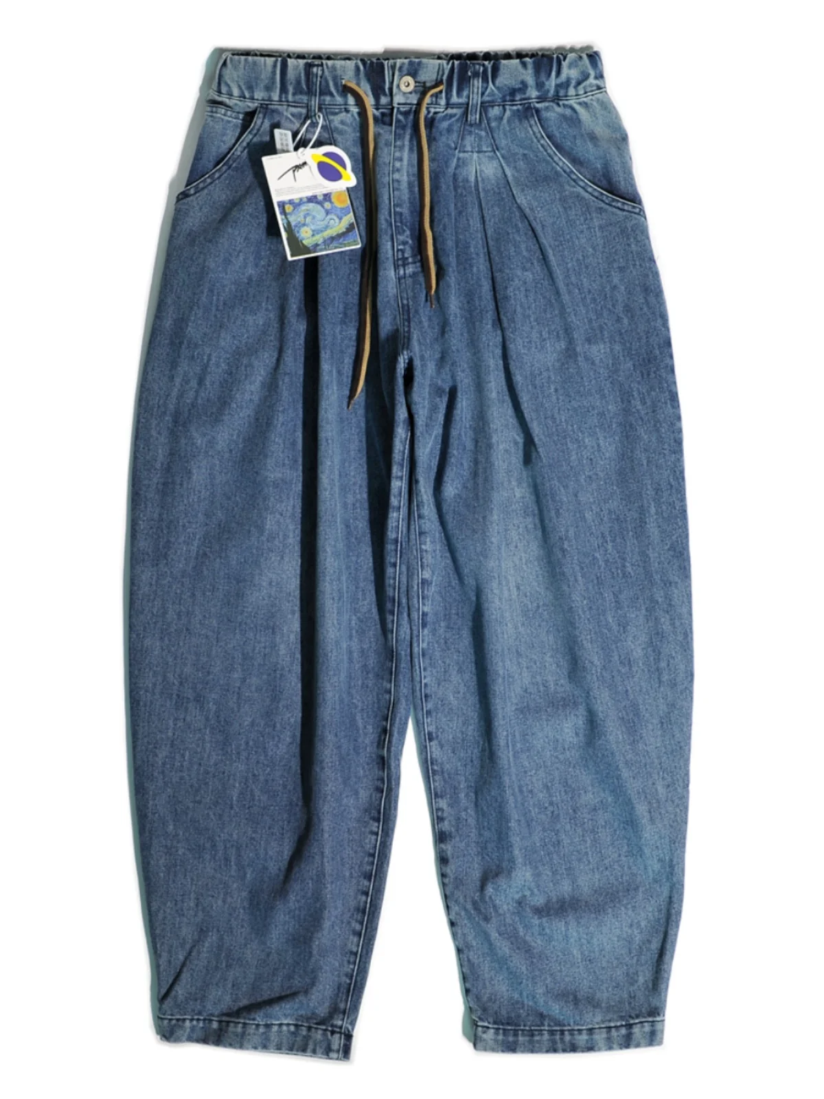 Ретро-джинсы в японском стиле с широкими штанинами в гонконгском стиле, прямые, повседневные, свободного кроя, молодежные, из смесового хлопка и полиэстера
Ретро-джинсы в японском стиле с широкими штанинами в гонконгском стиле, прямые, повседневные, свободного кроя, молодежные, из смесового хлопка и полиэстера