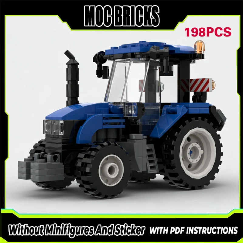 City Car Model MOC Building Bricks Classic Agricultural Tractor Modular Technology Gifts Holiday Assemble Children Toys Suit
City Car Model MOC Building Bricks Classic Agricultural Tractor Modular Technology Gifts Holiday Assemble Children Toys Suit