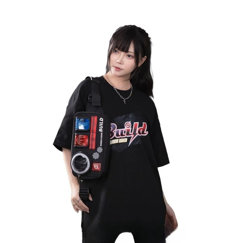 Оригинальная футболка Kamen Rider Build Rabbit Tank с короткими рукавами
Оригинальная футболка Kamen Rider Build Rabbit Tank с короткими рукавами