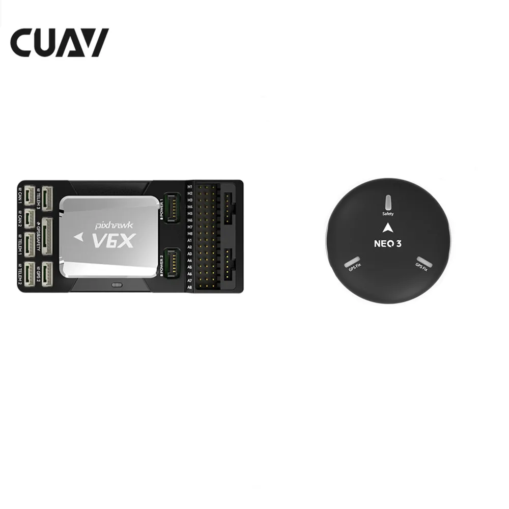 CUAV Pixhawk V6X Autopilot H753 Flight Controller with NEO 3 GPS Module for RC Multirotor Airplane DIY Parts
CUAV Pixhawk V6X Autopilot H753 Flight Controller with NEO 3 GPS Module for RC Multirotor Airplane DIY Parts
