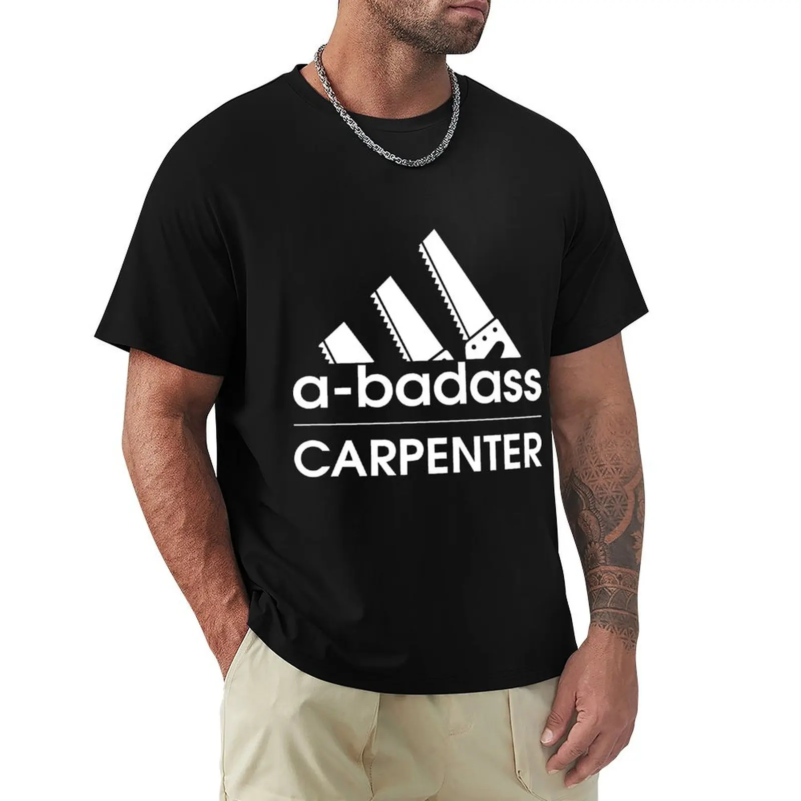 A-Badass Carpenter T-shirt oversized funnys vintage plus size tops slim fit t shirts for men
A-Badass Carpenter T-shirt oversized funnys vintage plus size tops slim fit t shirts for men
