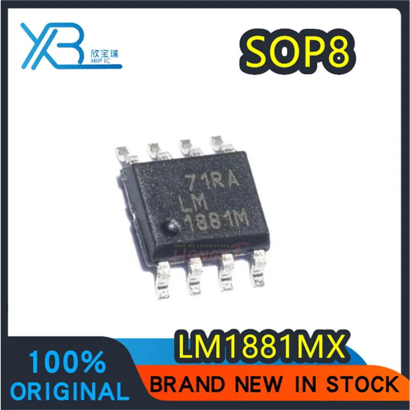 (5/50 pieces) LM1881 LM1881M LM1881MX SOP8 Brand new authentic video signal sync separator Spot delivery fast
(5/50 pieces) LM1881 LM1881M LM1881MX SOP8 Brand new authentic video signal sync separator Spot delivery fast