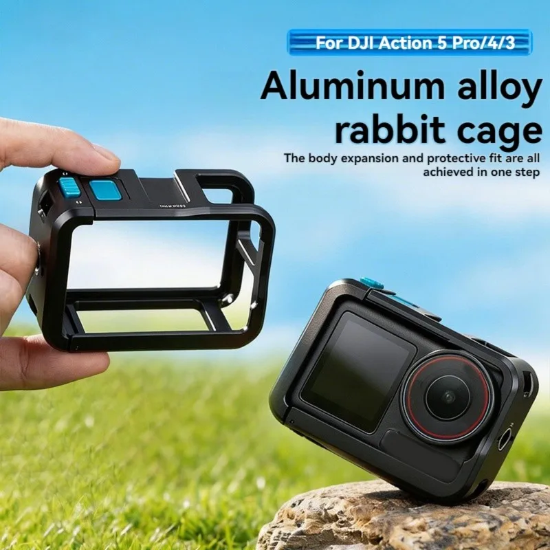 FEDI-Cage For DJI Action 5Pro/4/3 Frame Case Border Frame Shoot Protective Shell Camera Protection Accessories
FEDI-Cage For DJI Action 5Pro/4/3 Frame Case Border Frame Shoot Protective Shell Camera Protection Accessories