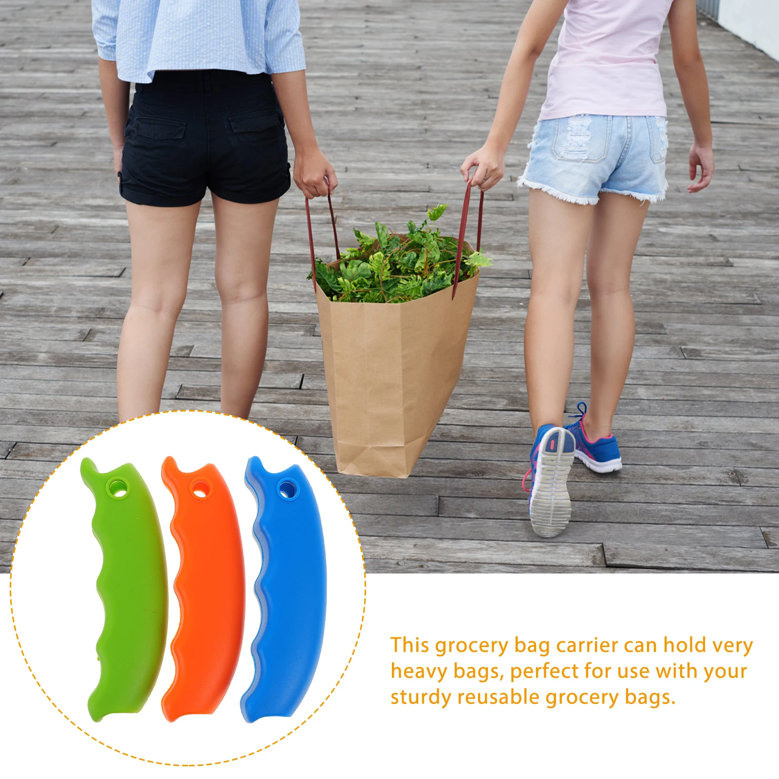 3pcs Silicone Grocery Bag Carrier Handle Soft Grip Holder for Heavy Shopping Bags Reusable Bag Lift Aid Kitchen Storage
3pcs Silicone Grocery Bag Carrier Handle Soft Grip Holder for Heavy Shopping Bags Reusable Bag Lift Aid Kitchen Storage