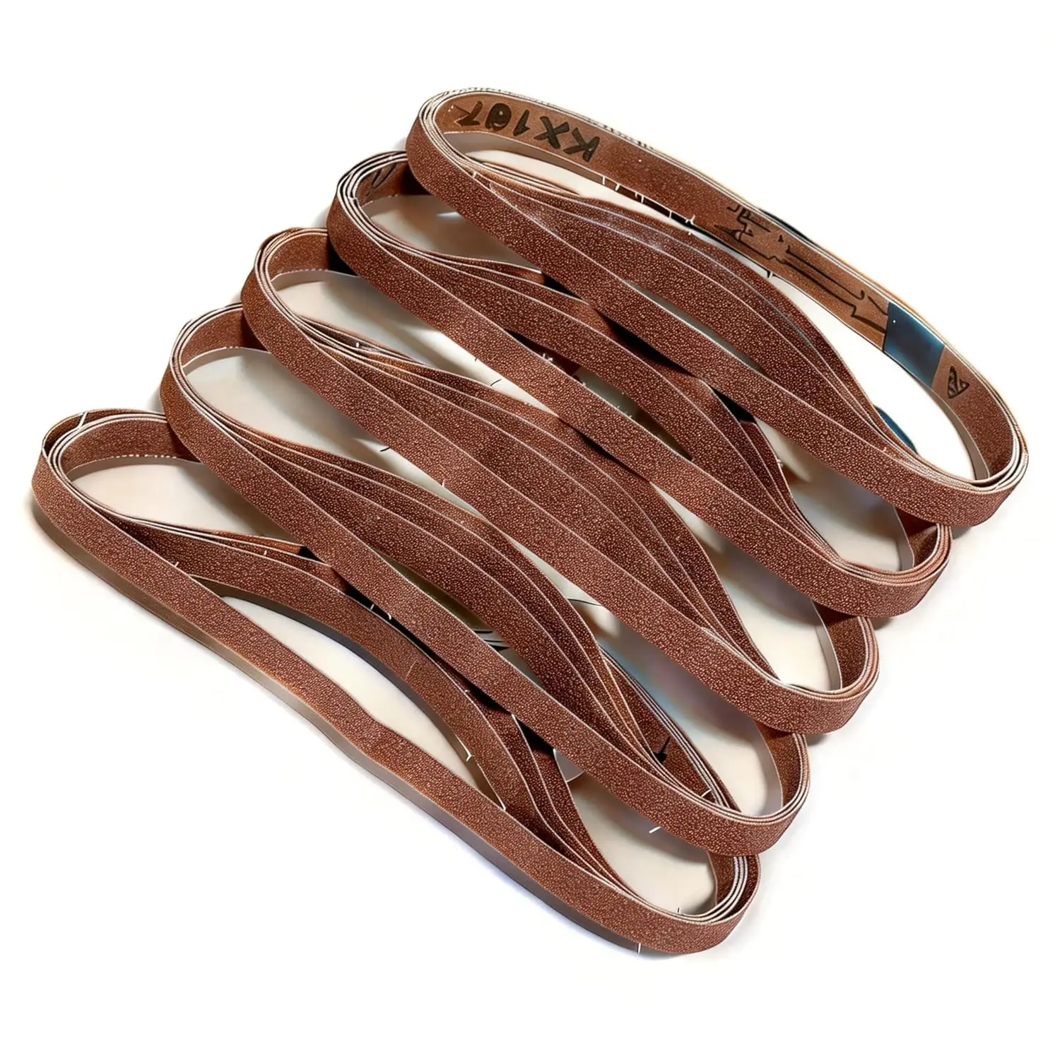 20-Piece 1/2x18 Inch Sanding Belt Set - 60/80/120/180/240 Grit for Detail Sander & Work Sharp
20-Piece 1/2x18 Inch Sanding Belt Set - 60/80/120/180/240 Grit for Detail Sander & Work Sharp