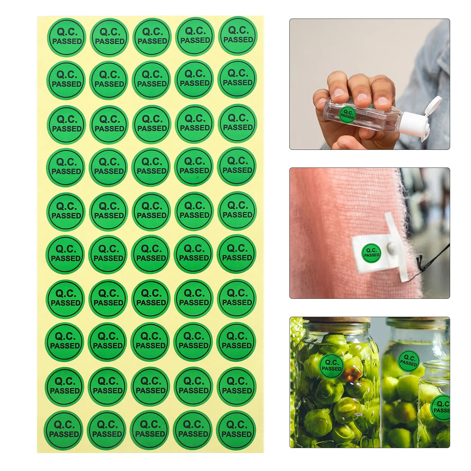 1000Pcs Qc Passed Stickers Easy Apply Remove Quality Inspection Labels for Factory Warehouse Shelf Bottles Boxes Plastic Metal
1000Pcs Qc Passed Stickers Easy Apply Remove Quality Inspection Labels for Factory Warehouse Shelf Bottles Boxes Plastic Metal