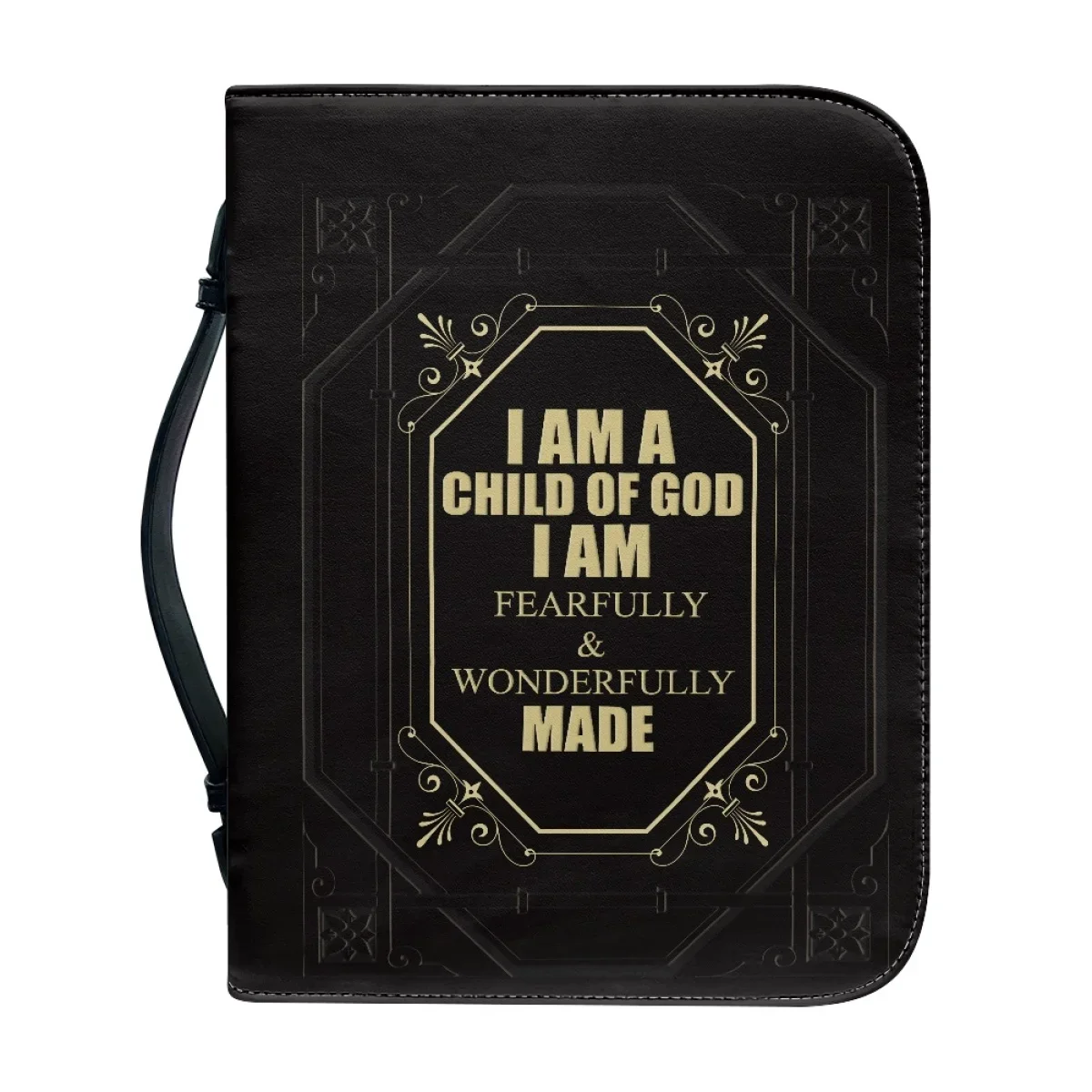 Classic Leather Print Bible Bag for Women Zipper Handle Handbags Hymns Custom Cover Case Carrying Storage Bags Custom
Classic Leather Print Bible Bag for Women Zipper Handle Handbags Hymns Custom Cover Case Carrying Storage Bags Custom