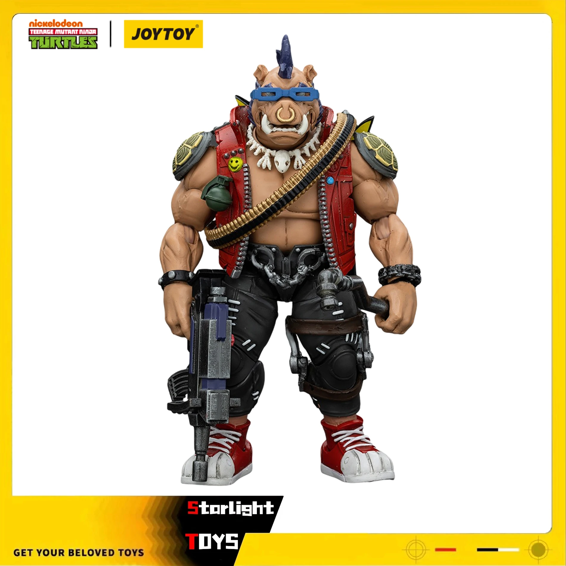 JOYTOY 1/18 Фигурка TMNT-Beebop Модель игрушки Подарки
JOYTOY 1/18 Фигурка TMNT-Beebop Модель игрушки Подарки