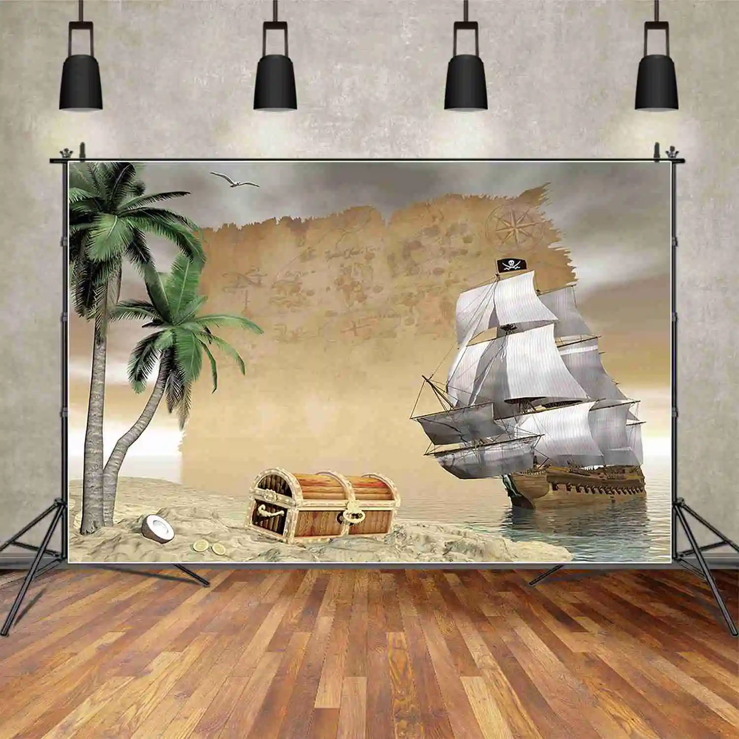 MOON.QG Pirate Cartoon Photography Backdrops Child Birthday Party Photocall Decoration Backgrounds Photo Studio Photobooth Props
MOON.QG Pirate Cartoon Photography Backdrops Child Birthday Party Photocall Decoration Backgrounds Photo Studio Photobooth Props