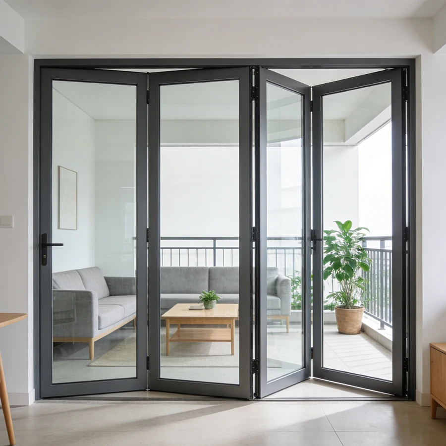 Bulk Price Thermal Insulation And Sound Insulation Heavy-duty Aluminum Glass Folding Doors, Suitable For Residential Communities
Bulk Price Thermal Insulation And Sound Insulation Heavy-duty Aluminum Glass Folding Doors, Suitable For Residential Communities