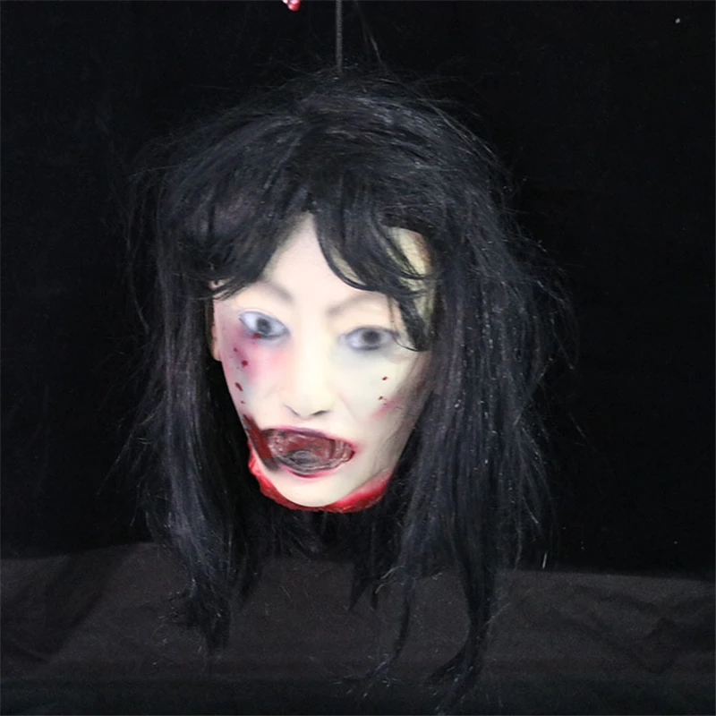 Halloween decoration haunted house decoration pendant ghost head scary halloween decapitated ghost
Halloween decoration haunted house decoration pendant ghost head scary halloween decapitated ghost