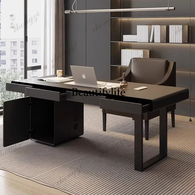 PPP Wooden Black Designer Office Desks Modern Luxury Drawers Large Writing Computer Desks Standing Study Escritorio Office Furni
PPP Wooden Black Designer Office Desks Modern Luxury Drawers Large Writing Computer Desks Standing Study Escritorio Office Furni