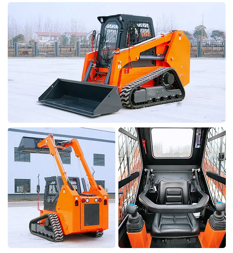 Utility Diesel Skid Steer Loader Compact Track Loader 4 in 1 Combination Bucket for Warehouse Factory
Utility Diesel Skid Steer Loader Compact Track Loader 4 in 1 Combination Bucket for Warehouse Factory